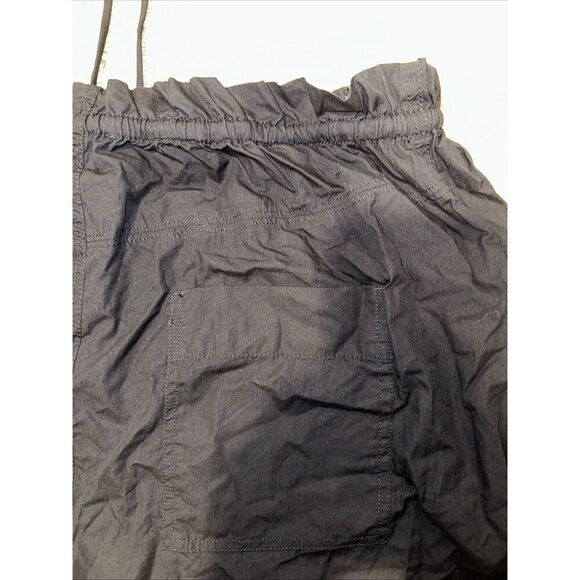 Women's Treasure & Bond Wide Leg Drawstring Pants Pockets Black Size XL. 16 - Picture 10 of 15